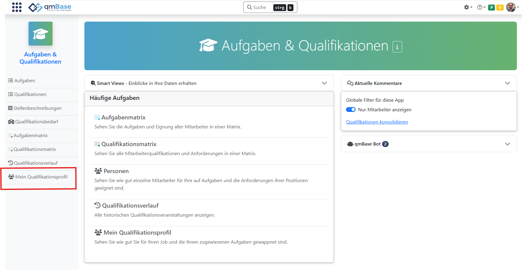 Link zu meinem Qualifikationsprofil